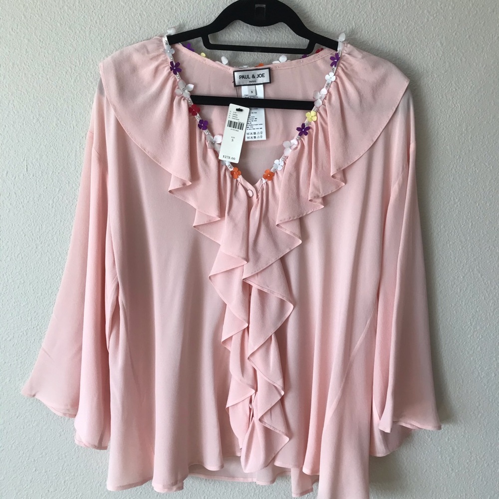 Gorgeous top with flowers from Paul and Joe